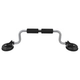 Kayak Roller Quick Easy Smart Two Adjustable Angles Kayak Canoe Assist Powerful Suction Cup Holder for Vehicles Silver - Front View