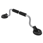 Kayak Roller Quick Easy Smart Two Adjustable Angles Kayak Canoe Assist Powerful Suction Cup Holder for Vehicles Silver