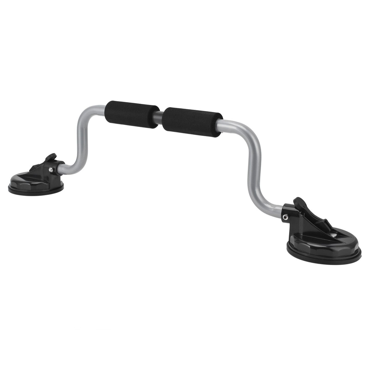 Kayak Roller Quick Easy Smart Two Adjustable Angles Kayak Canoe Assist Powerful Suction Cup Holder for Vehicles Silver