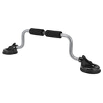 Kayak Roller Quick Easy Smart Two Adjustable Angles Kayak Canoe Assist Powerful Suction Cup Holder for Vehicles Silver