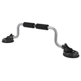 Kayak Roller Quick Easy Smart Two Adjustable Angles Kayak Canoe Assist Powerful Suction Cup Holder for Vehicles Silver - Rear View