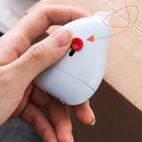 Identity Protection Roller Stamps Effective Cover Protect Intimacy Mini Portable Box Cutter for Household Express Station Blue