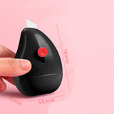 Identity Protection Roller Stamps Effective Cover Protect Intimacy Mini Portable Box Cutter for Household Express Station Black