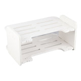 Set Top Box Shelf Free Punch Storage Rack Decorative Partition with Anti Collision Round Corner Rack - Low Angle