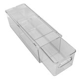 Drawer Storage Box Multifunctional Stackable Storage Container for Toothpaste Hairspray Soap Makeup Wipes Facial Tissue 3L