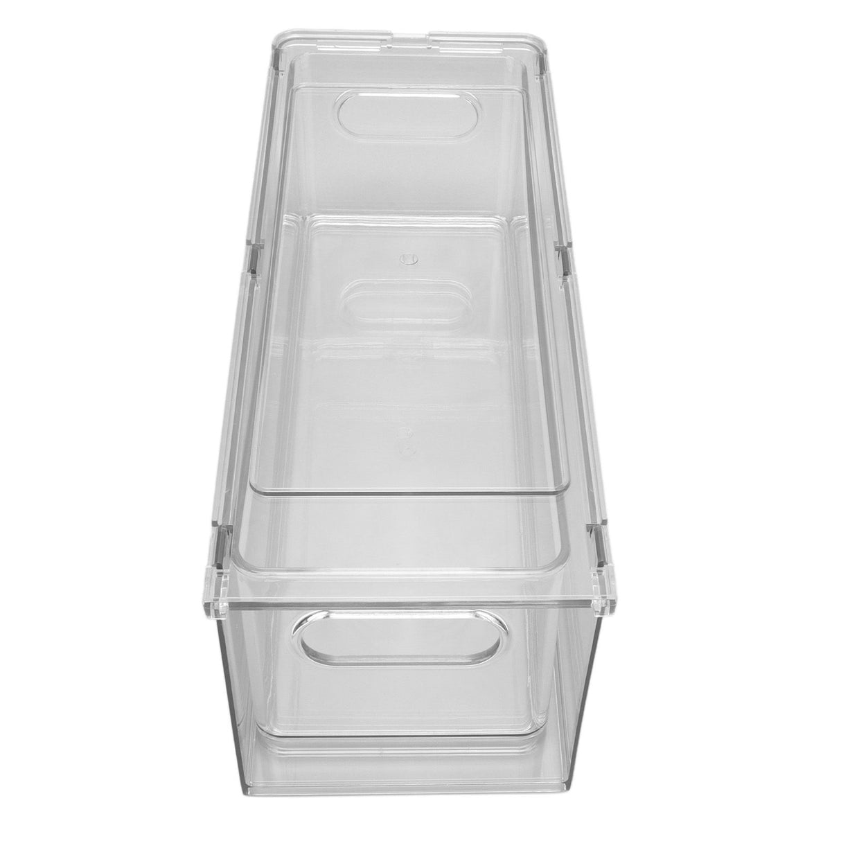 Drawer Storage Box Multifunctional Stackable Storage Container for Toothpaste Hairspray Soap Makeup Wipes Facial Tissue 3L