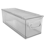 Drawer Storage Box Multifunctional Stackable Storage Container for Toothpaste Hairspray Soap Makeup Wipes Facial Tissue 3L