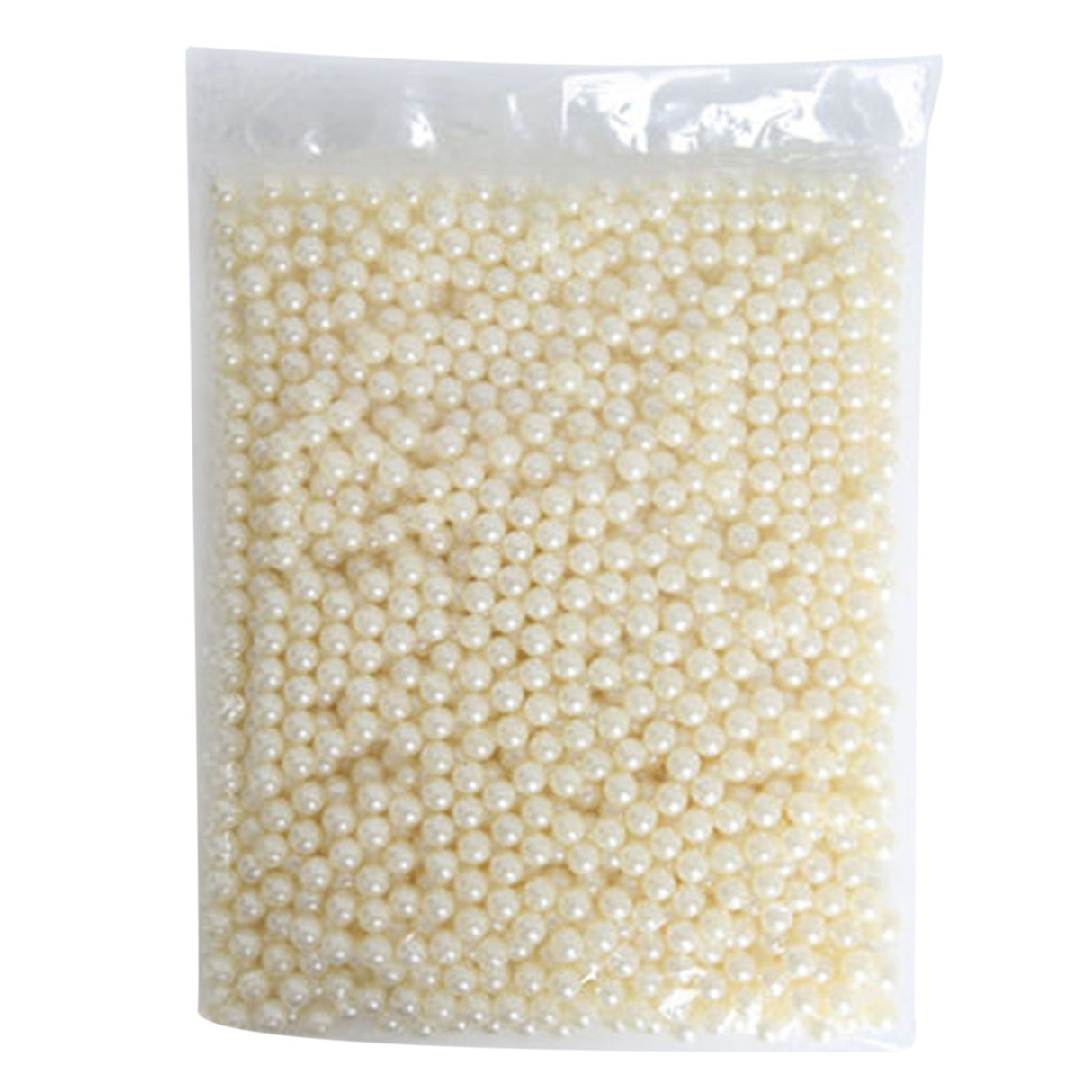 Makeup Brush Holders Multipurpose Acrylic Makeup Storage Box for Bathroom Vanity Countertop One Packet of White Pearls (Approx. 250g/8.8oz)