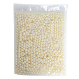 Makeup Brush Holders Multipurpose Acrylic Makeup Storage Box for Bathroom Vanity Countertop One Packet of White Pearls (Approx. 250g/8.8oz)