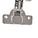 5Pcs Hydraulic Buffer Hinge Reduce Noise Closing Speed Anti Rust Cabinet Door Butt Hinge for Home Wardrobes Bookcases Type A
