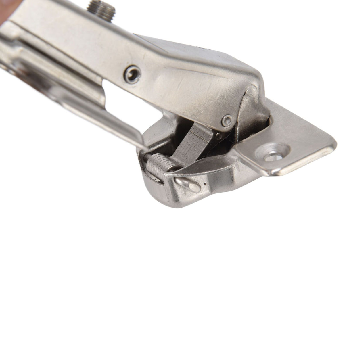 5Pcs Hydraulic Buffer Hinge Reduce Noise Closing Speed Anti Rust Cabinet Door Butt Hinge for Home Wardrobes Bookcases Type A