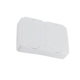 Cosmetic Storage Box Cartoon Pattern Plastic Storage Containers Multifunctional Student Stationery Storage Box Double Grid