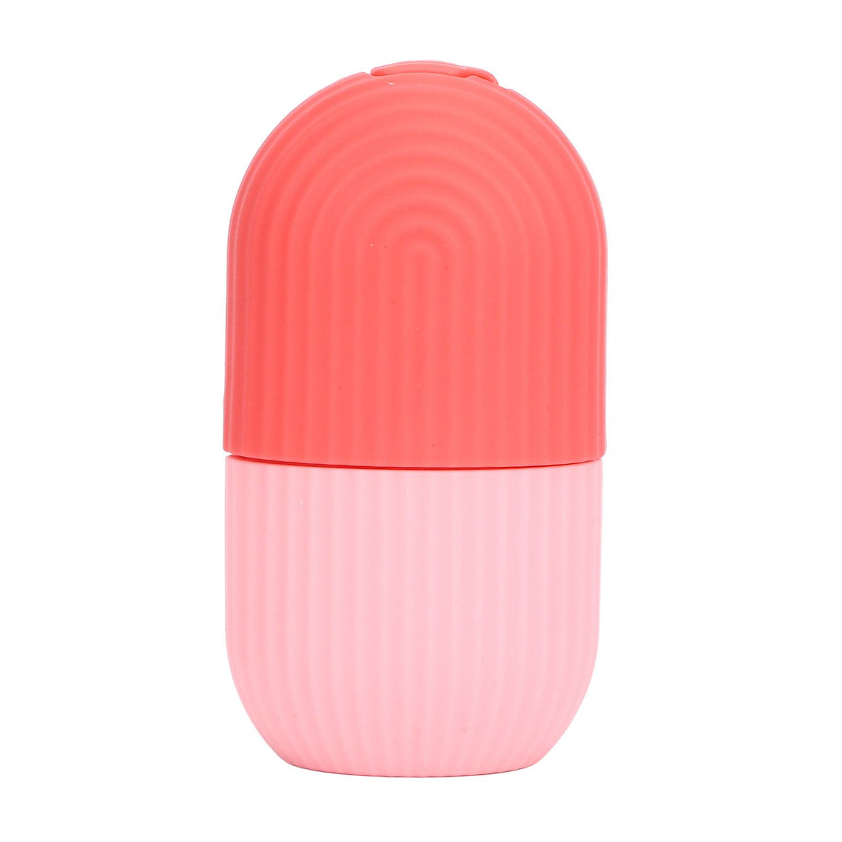 Face Icer Pain Relief Nonslip Grip Durable Silicone Easy Operation Ice Face Mold for Face Massage Skin Care Pink