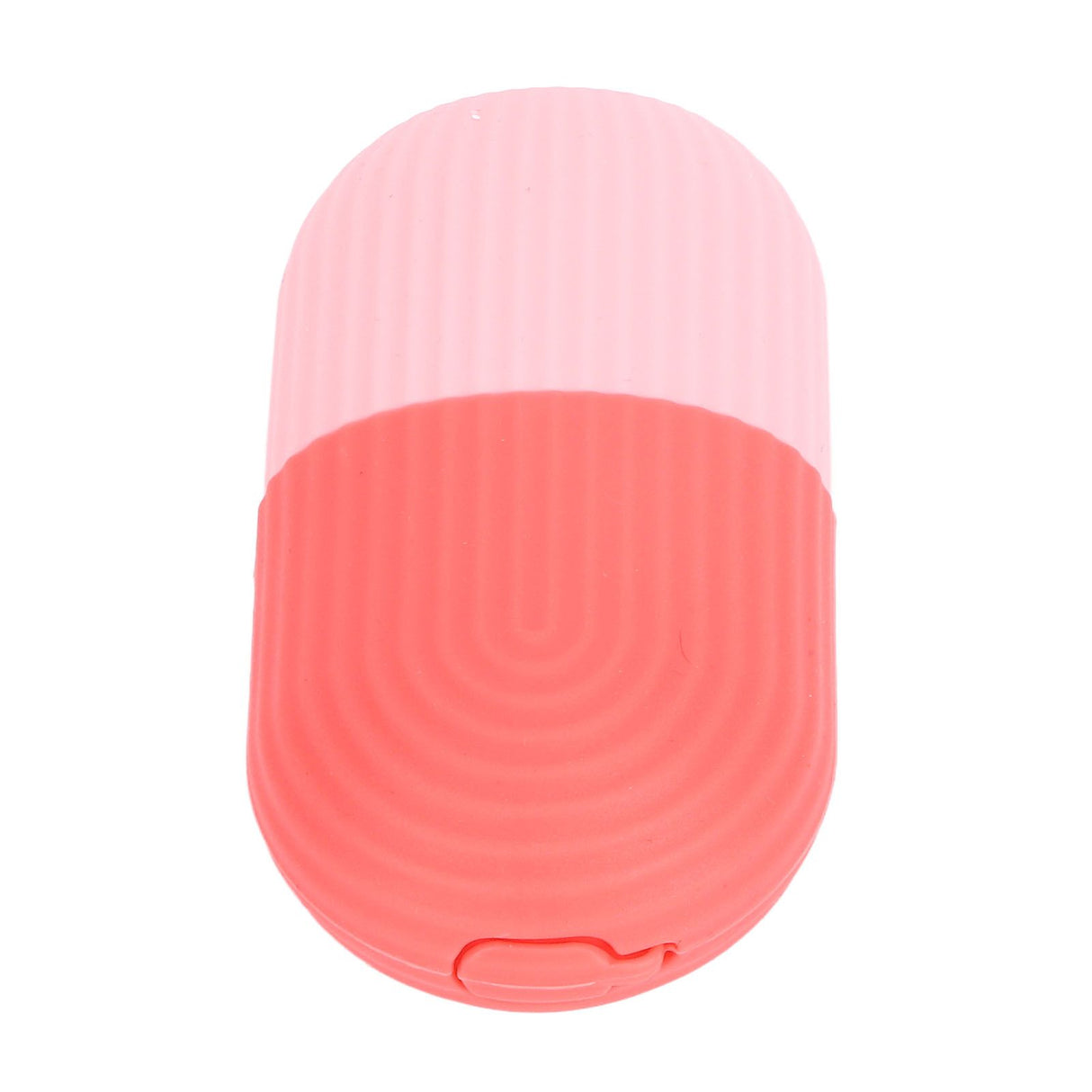 Face Icer Pain Relief Nonslip Grip Durable Silicone Easy Operation Ice Face Mold for Face Massage Skin Care Pink