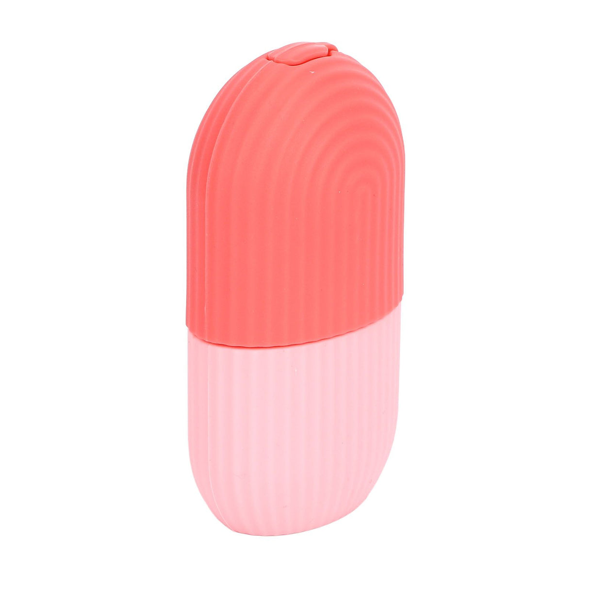 Face Icer Pain Relief Nonslip Grip Durable Silicone Easy Operation Ice Face Mold for Face Massage Skin Care Pink