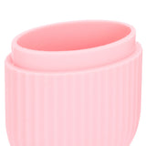 Face Icer Pain Relief Nonslip Grip Durable Silicone Easy Operation Ice Face Mold for Face Massage Skin Care Pink - Extra Image