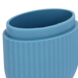 Face Icer Pain Relief Nonslip Grip Durable Silicone Easy Operation Ice Face Mold for Face Massage Skin Care Light Blue