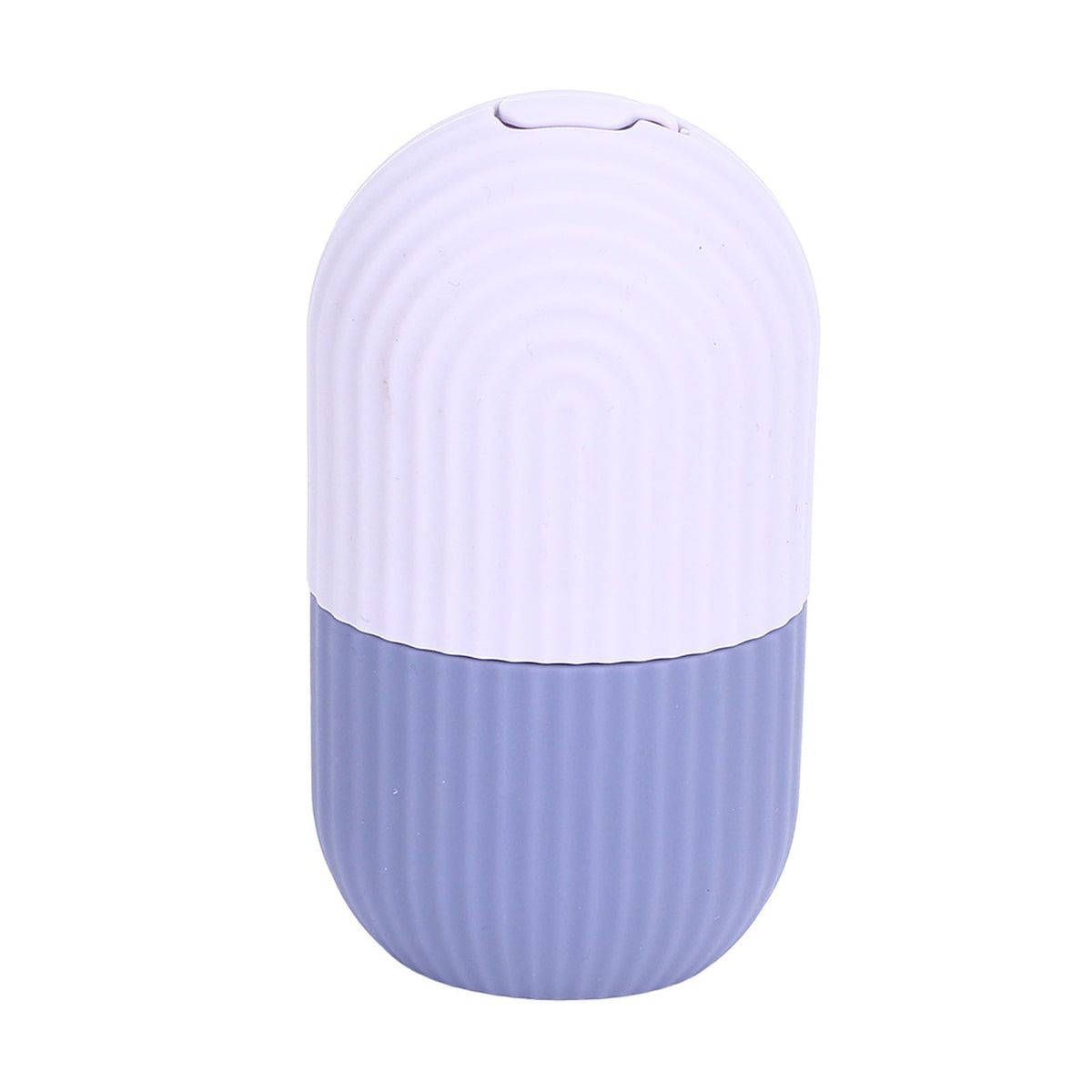 Face Icer Pain Relief Nonslip Grip Durable Silicone Easy Operation Ice Face Mold for Face Massage Skin Care Purple