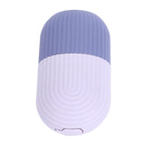 Face Icer Pain Relief Nonslip Grip Durable Silicone Easy Operation Ice Face Mold for Face Massage Skin Care Purple