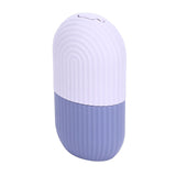 Face Icer Pain Relief Nonslip Grip Durable Silicone Easy Operation Ice Face Mold for Face Massage Skin Care Purple