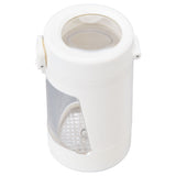 Light Up LED Seal Storage Jar Transparent Grinder 8X Magnifying Viewing Moistureproof for Herb - Close-Up Angle