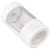 Light Up LED Seal Storage Jar Transparent Grinder 8X Magnifying Viewing Moistureproof for Herb