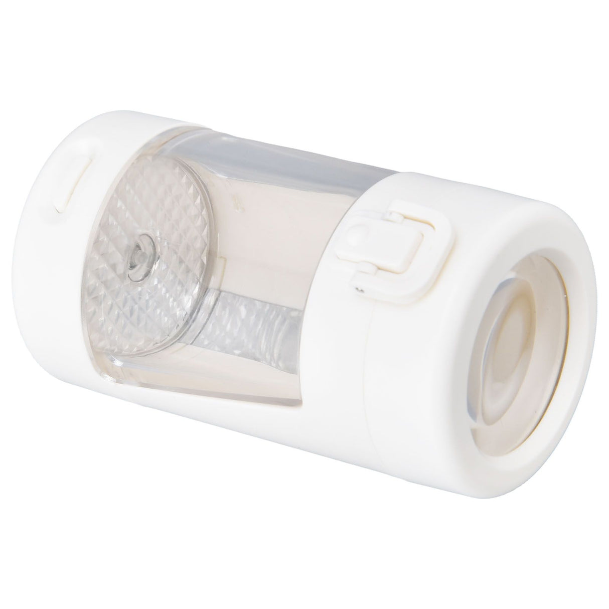 Light Up LED Seal Storage Jar Transparent Grinder 8X Magnifying Viewing Moistureproof for Herb
