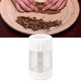 Light Up LED Seal Storage Jar Transparent Grinder 8X Magnifying Viewing Moistureproof for Herb - Extra Image
