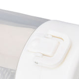 Light Up LED Seal Storage Jar Transparent Grinder 8X Magnifying Viewing Moistureproof for Herb
