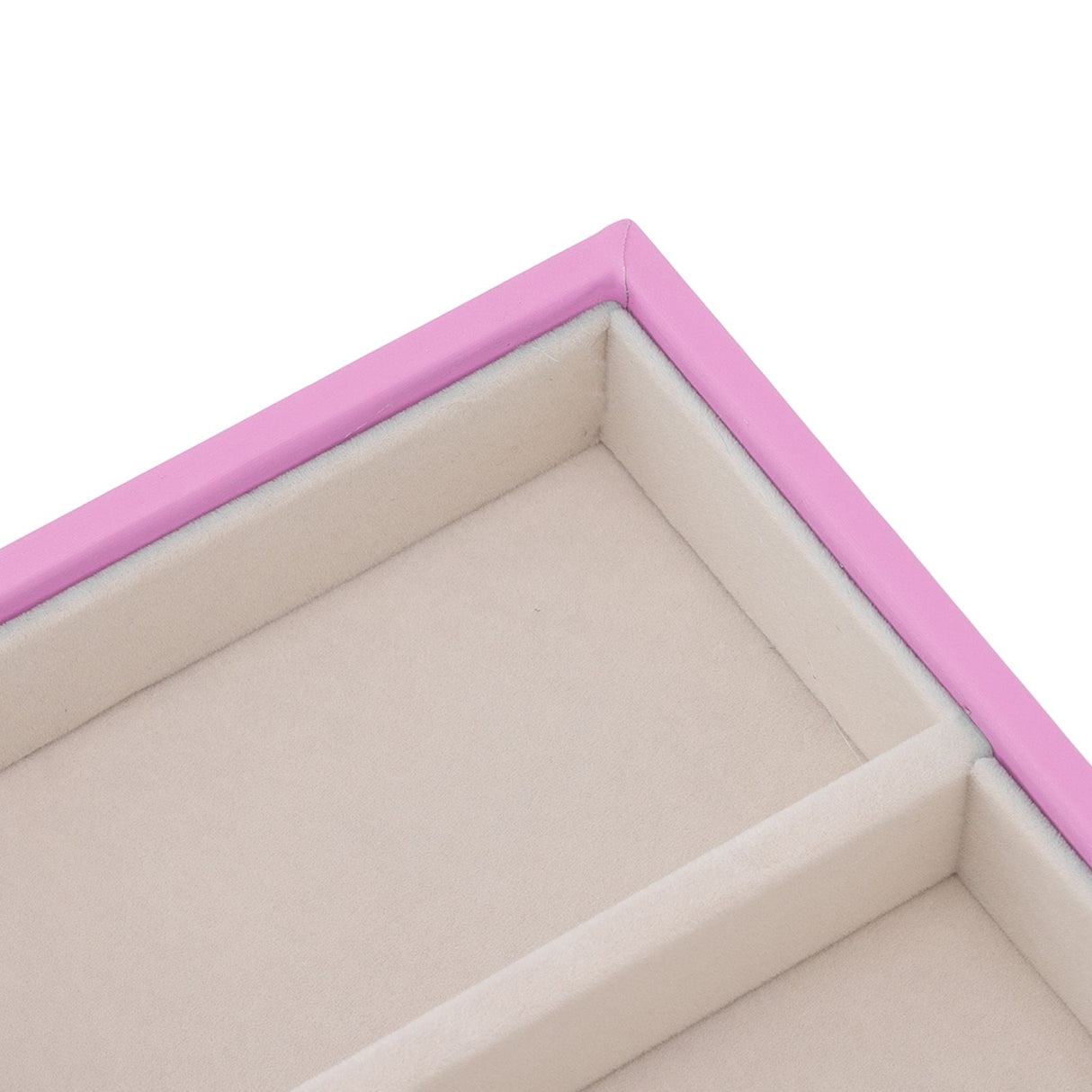 5 Grid Glasses Case Multifunction Space Saving 5 Slot Sunglasses Holder Storage Box Pink
