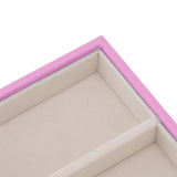 5 Grid Glasses Case Multifunction Space Saving 5 Slot Sunglasses Holder Storage Box Pink