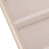 5 Grid Glasses Case Multifunction Space Saving 5 Slot Sunglasses Holder Storage Box Beige