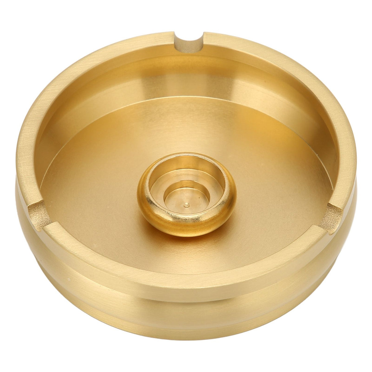 Copper Cigarette Ashtray Rust Proof Anti Corrosion Simple Modern Style Ashtray for Home Office Bar Cafe Hotel Restaurant