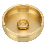 Copper Cigarette Ashtray Rust Proof Anti Corrosion Simple Modern Style Ashtray for Home Office Bar Cafe Hotel Restaurant