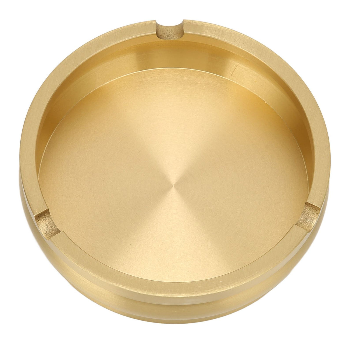Copper Cigarette Ashtray Rust Proof Anti Corrosion Simple Modern Style Ashtray for Home Office Bar Cafe Hotel Restaurant