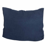 Large Backrest 60x22x50cm Triangular Design Detachable Soft Comfortable Reading Pillow Backrest for Home Sofa Bed Dark Blue 60x22x50cm