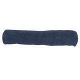Large Backrest 60x22x50cm Triangular Design Detachable Soft Comfortable Reading Pillow Backrest for Home Sofa Bed Dark Blue 60x22x50cm