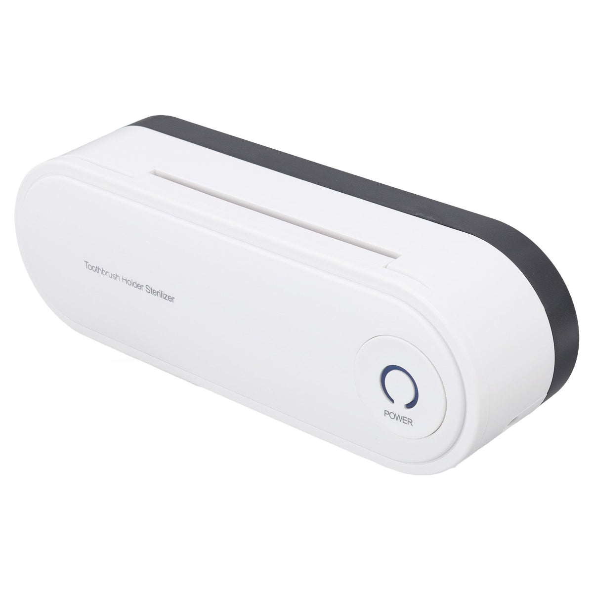 UV Toothbrush Sanitizer Sterilization Drying Battery Powered Toothbrush Sterilizer with Charging Cable for Household Rechargeable Sterilization Disinfection