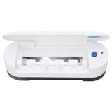 UV Toothbrush Sanitizer Sterilization Drying Battery Powered Toothbrush Sterilizer with Charging Cable for Household Rechargeable Sterilization Disinfection - Extra Image