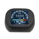 Infrared CO2 Meter High Accuracy Clear Display Compact Infrared Thermometer Hygrometer with Alarm Function for Home Office - Front View