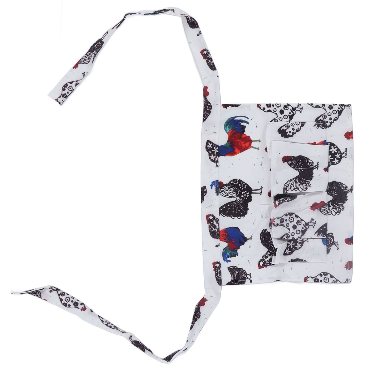 Egg Collection Apron 3 Pockets Hands Free Eggs Gathering Holding Apron for Child Duck Goose Eggs Style 2