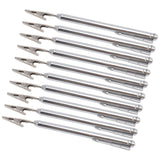 10Pcs Roach Clip Stainless Steel Durable Telescopic Design Wide Application Bracelet Helper Tool for Car Home Repair
