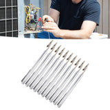 10Pcs Roach Clip Stainless Steel Durable Telescopic Design Wide Application Bracelet Helper Tool for Car Home Repair
