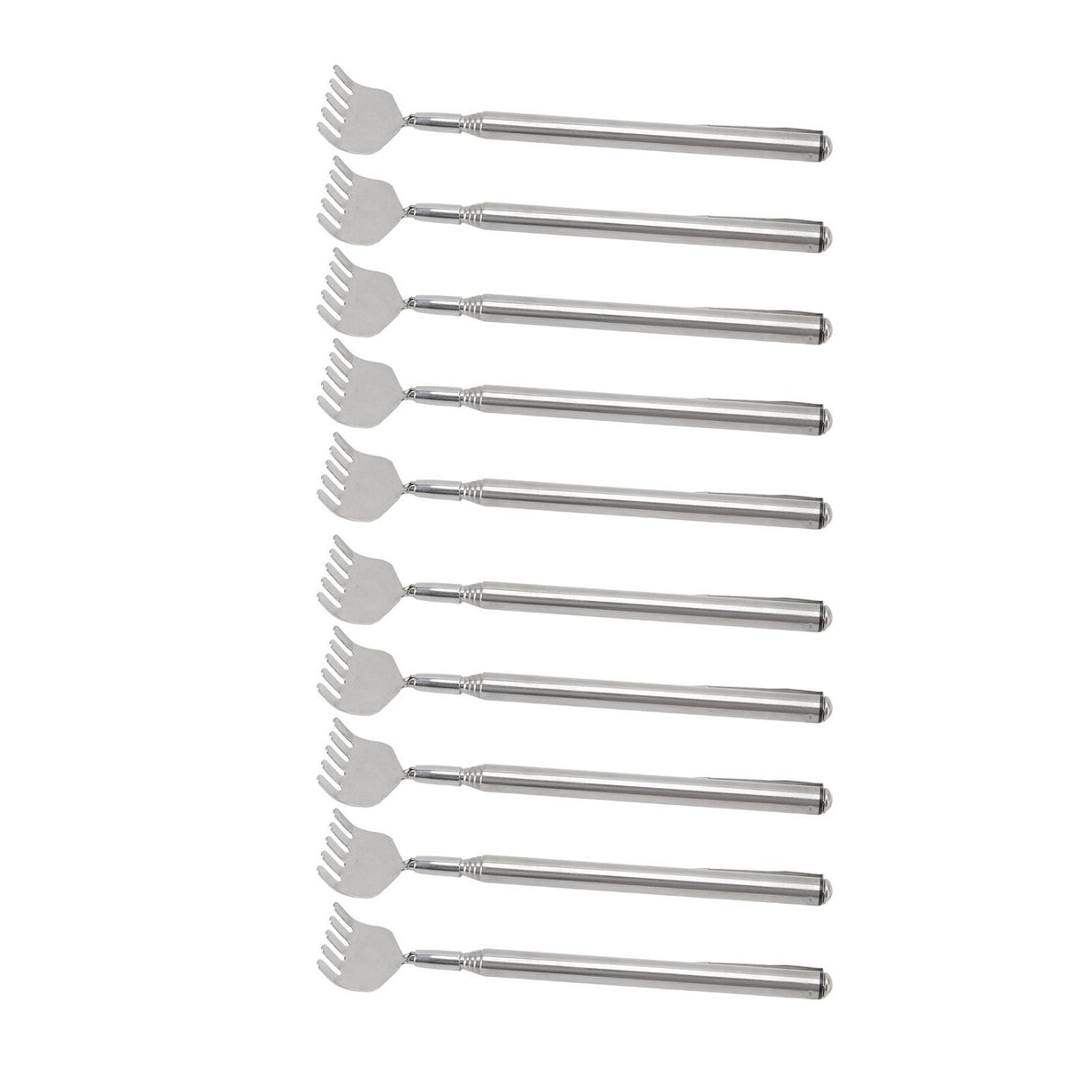 10pcs Back Scratcher Extendable Mini Portable Foldable Back Scratcher Telescoping with Pocket Clip for Relieve Itching