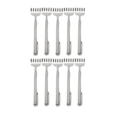 10pcs Back Scratcher Extendable Mini Portable Foldable Back Scratcher Telescoping with Pocket Clip for Relieve Itching