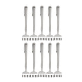 10pcs Back Scratcher Extendable Mini Portable Foldable Back Scratcher Telescoping with Pocket Clip for Relieve Itching