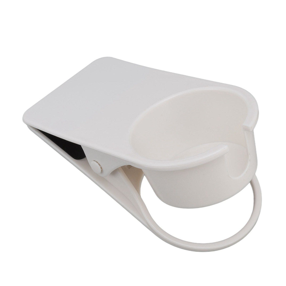 Water Cup Bracket Stable Multifunctional High Temperature Resistance Desktop Cup Holder for Home Office White