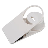 Water Cup Bracket Stable Multifunctional High Temperature Resistance Desktop Cup Holder for Home Office White