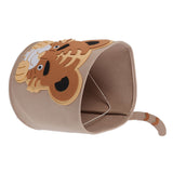 Cotton Laundry Hamper Thickened Cartoon Animal Children's Toys Household Debris Dirty Clothes Storage Bucket 30x27cm Tiger