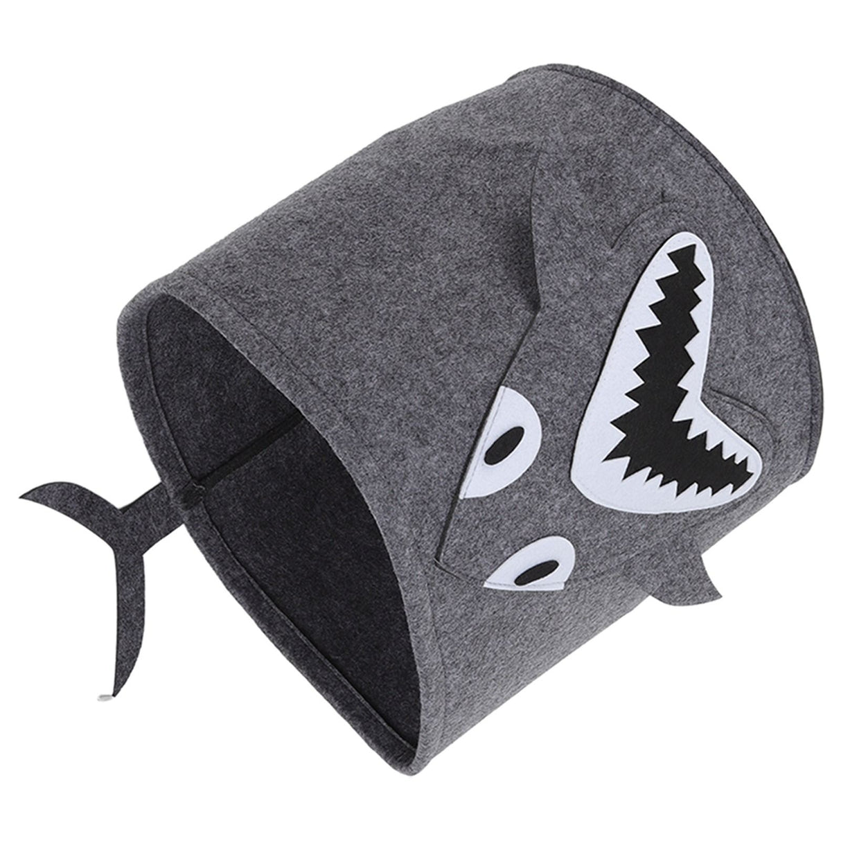 Cotton Laundry Hamper Thickened Cartoon Animal Children's Toys Household Debris Dirty Clothes Storage Bucket 30x27cm Shark